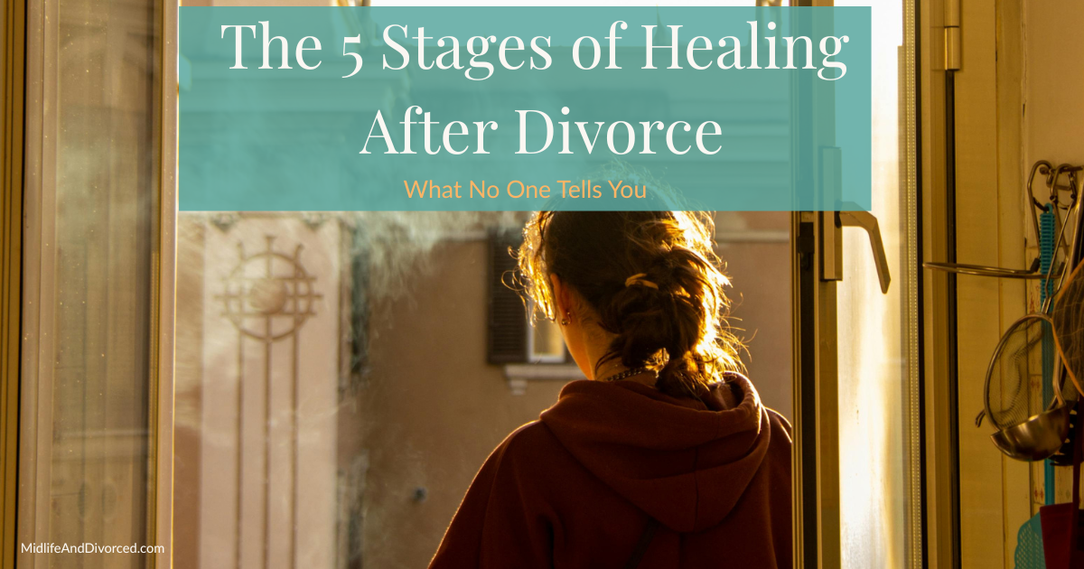 stages of healing after divorce